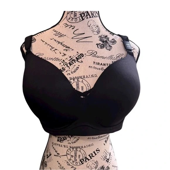 Torrid Curve New With Tags Black Bra 44DD - Picture 3 of 6